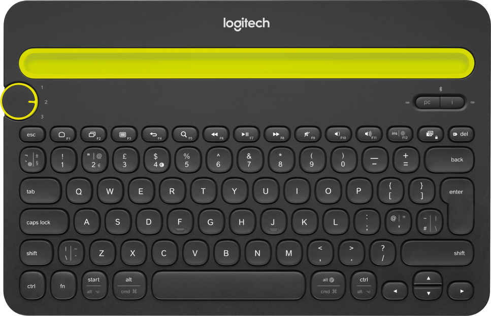 Logitech K480 Multi-Device Bluetooth Wireless Keyboard