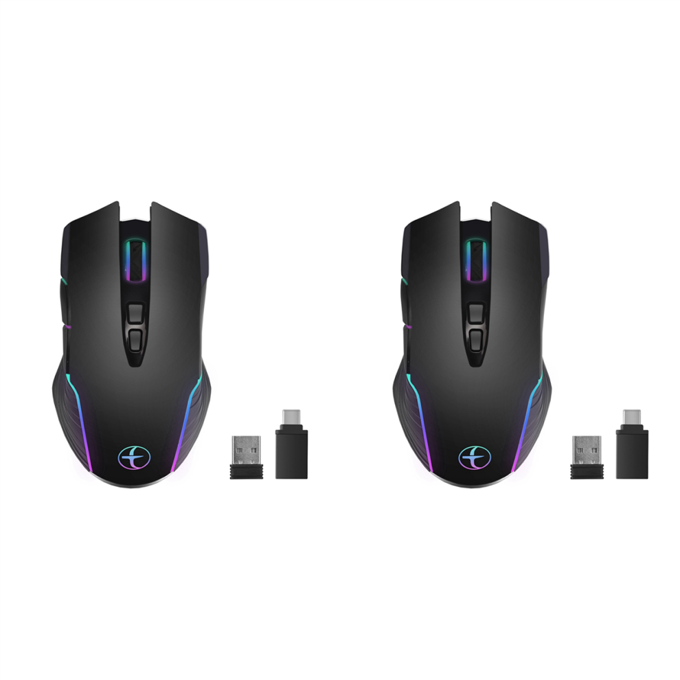 Wireless Mouse Jiggler Mover LED Rechargeable