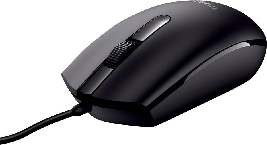 Trust Basi Computer Mouse 3 Buttons