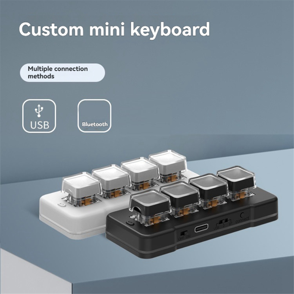 Typecat MK424BT 4-Key Mini Customized Keyboard