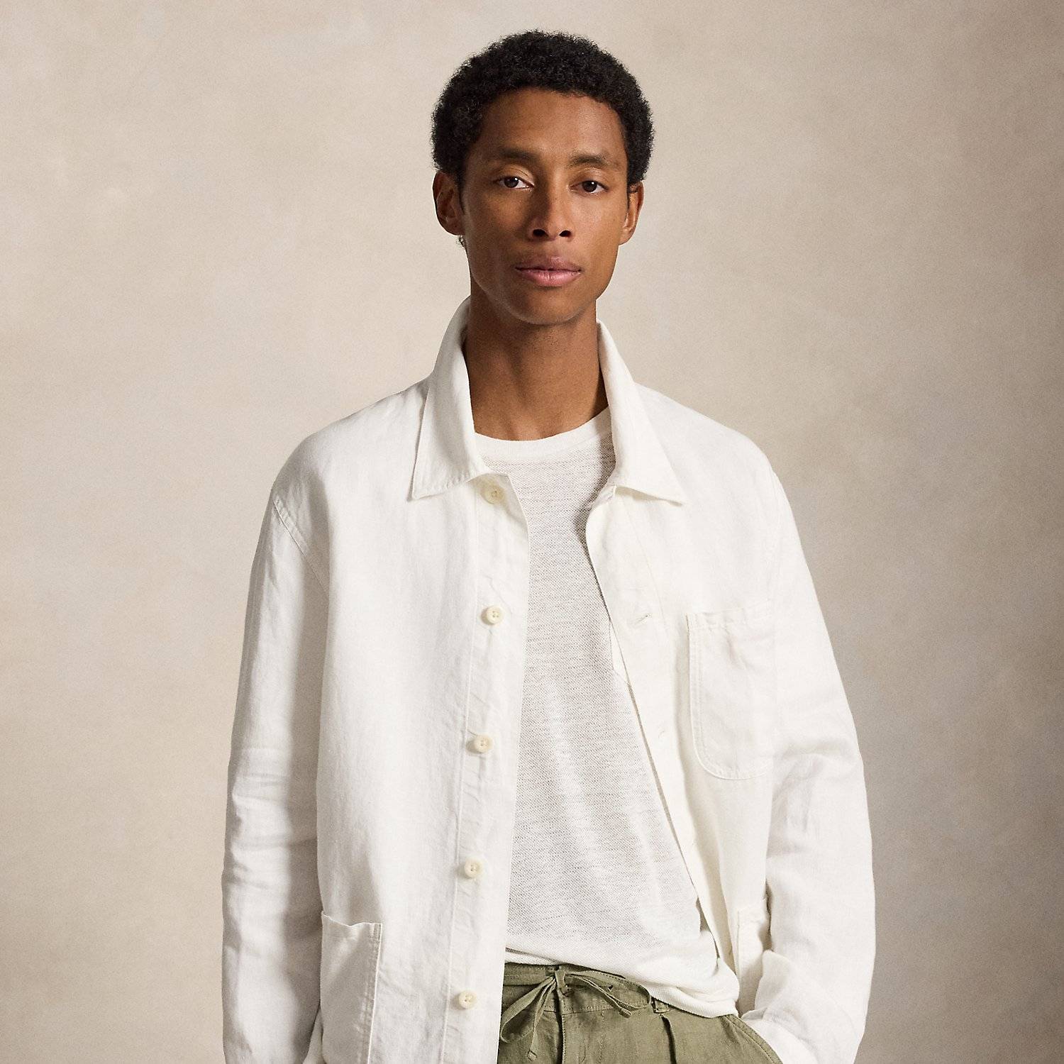 Polo ralph lauren jacket Polo Ralph Lauren Linen Utility Jacket