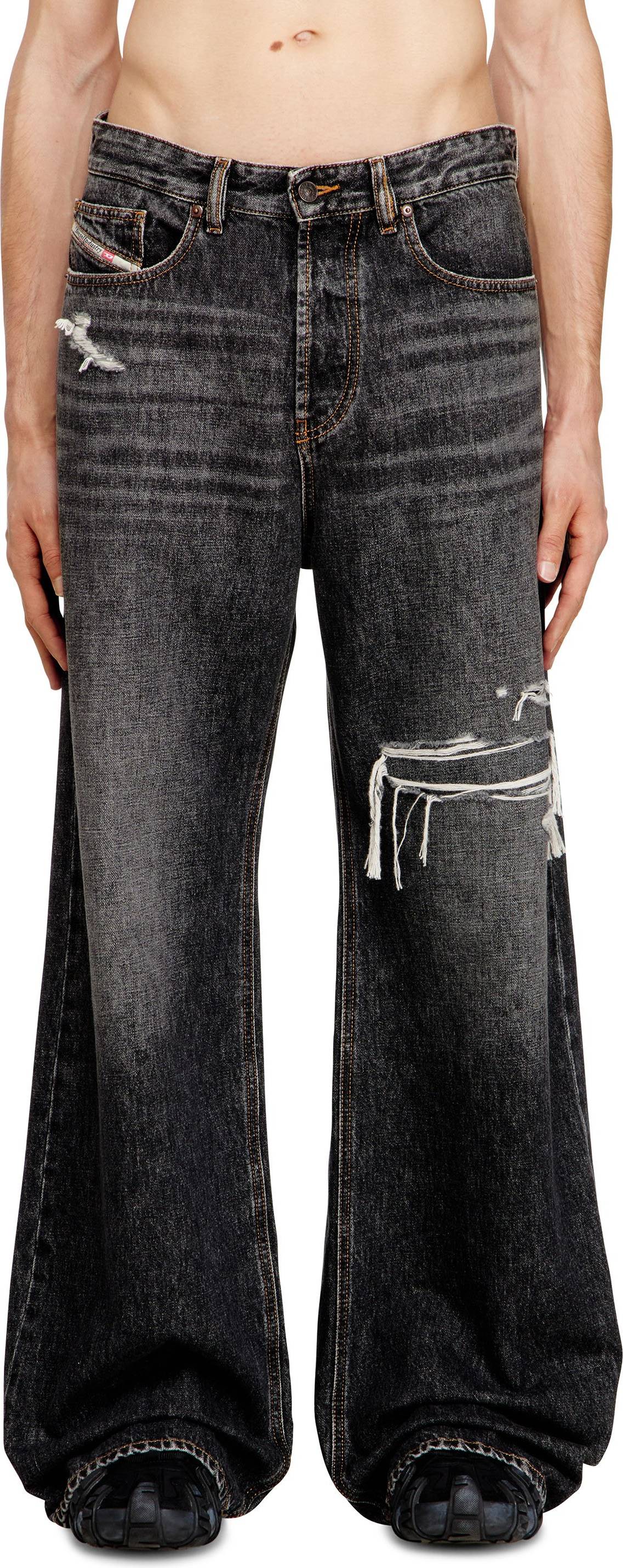 Diesel D-Rise Jeans Bomull - Herr