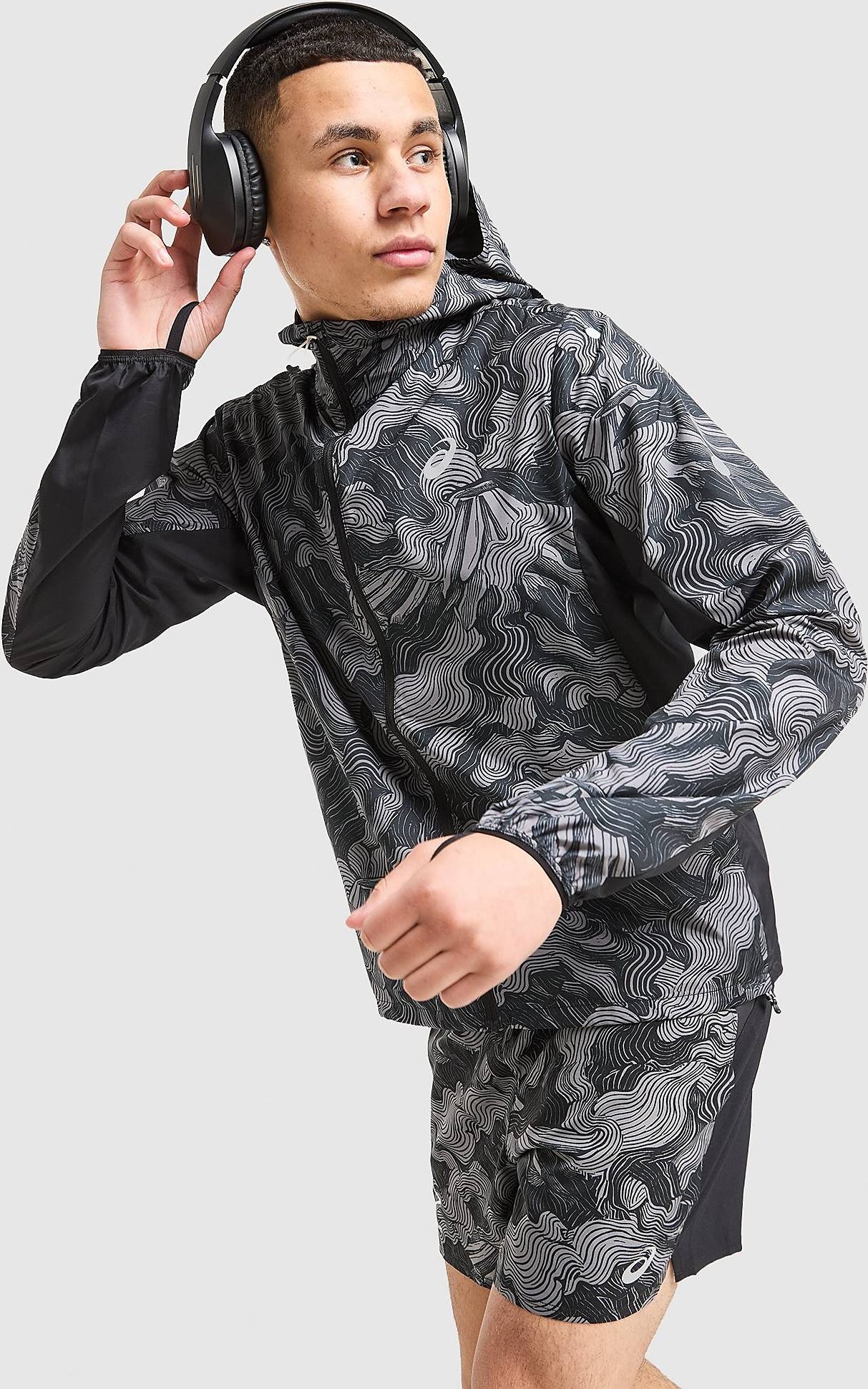 Asics Packable Jacket Performance Black