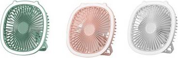 B&Q Desktop Fan With Built In Light