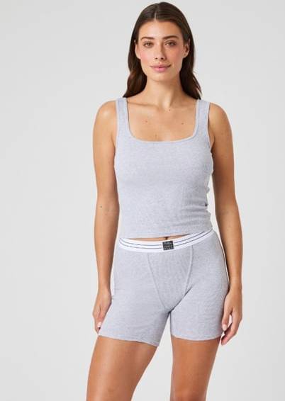 Björn Borg Original Rib Tank - Grå