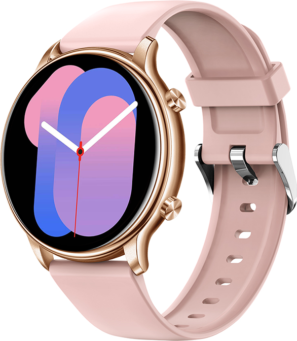 RNCYN KM20 SPO2 Smartwatch Gold Strap