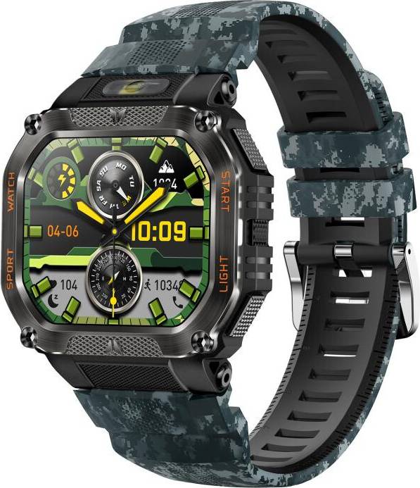 Ht34 1.75-Inch Landscape Screen Bluetooth Smartwatch