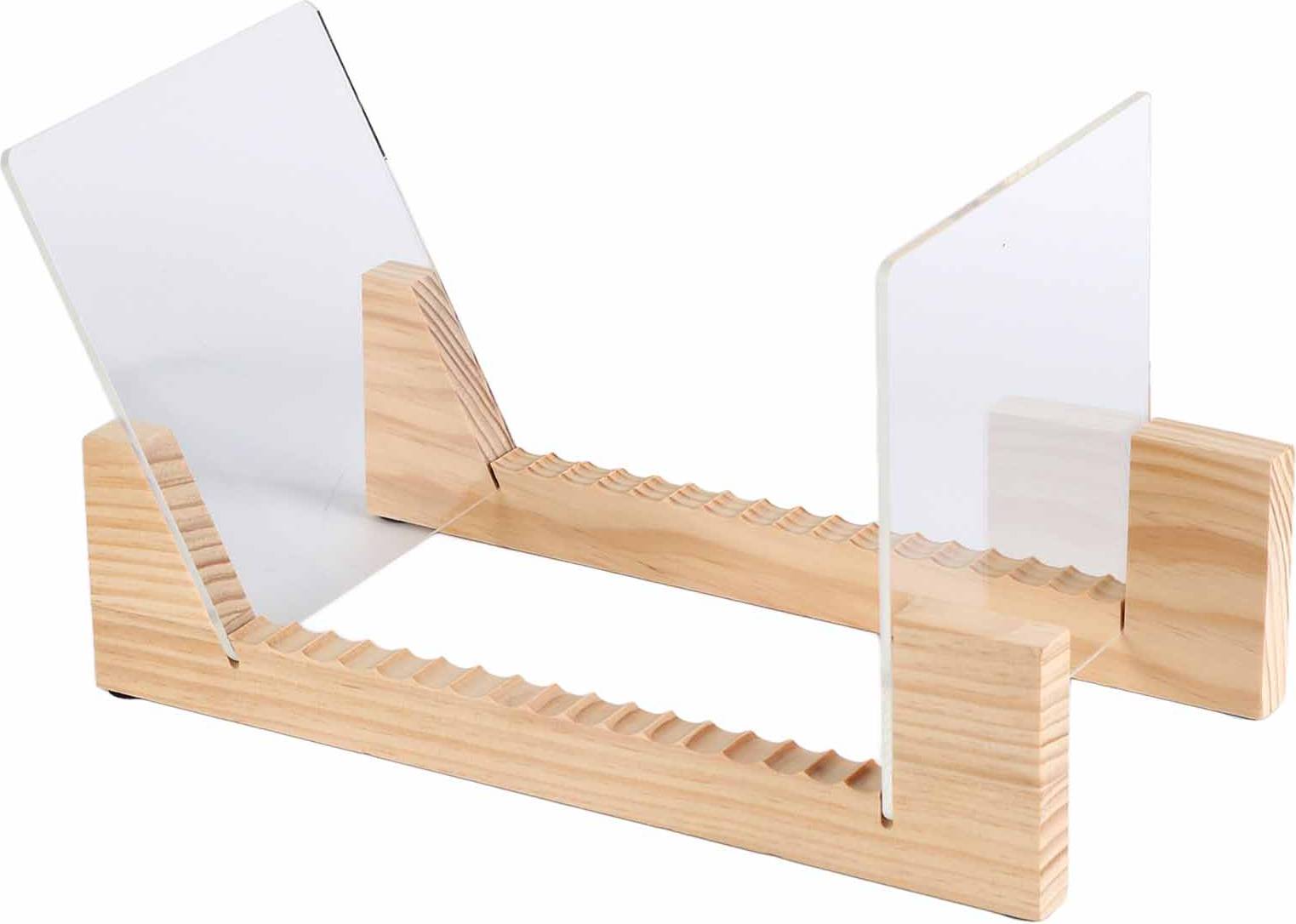 Konnwei Support Rangement Disques Vinyles Rack