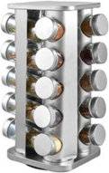 B&Q Rotating Spice Rack 20 Glass Jars