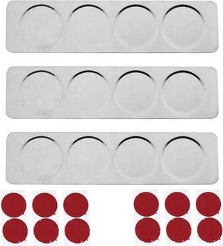 Magnetic Stainless Steel Spice Jars Rack