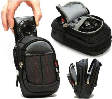 Wg 6 Navitech Black Camera Case Ricoh WG-6