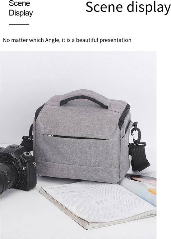 Portable DSLR Camera Case Grey