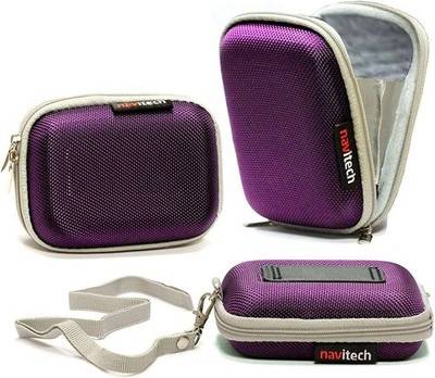 Navitech Purple Shockproof Camera Case