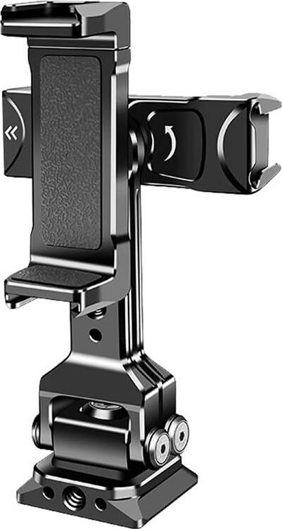 Teleprompter Teleprompter Stand 360 Rotation Dual Phone Holder