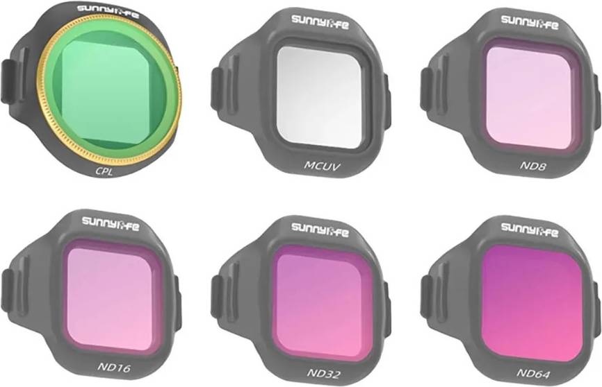 Mini 5 pro Sunnylife 6 Piece Filter Set Mini 5 Pro