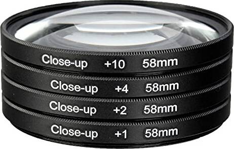 Camera Polarizing Macro Close Up Lens Filter Kit