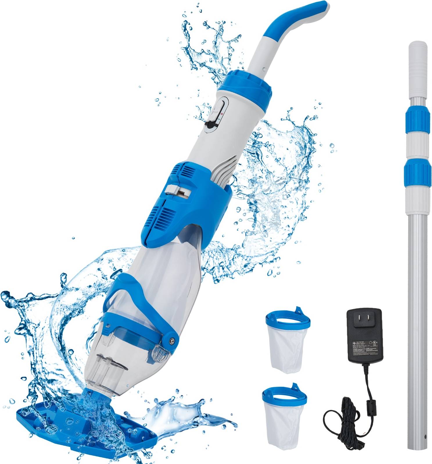 Handheld Rechargeable Pool Cleaner 20 Gallons