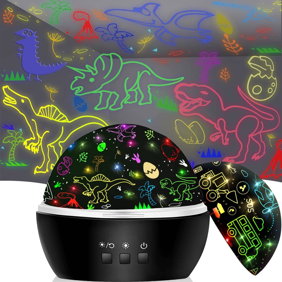 Night light projector 2 in 1 Rotating Projector Night Light