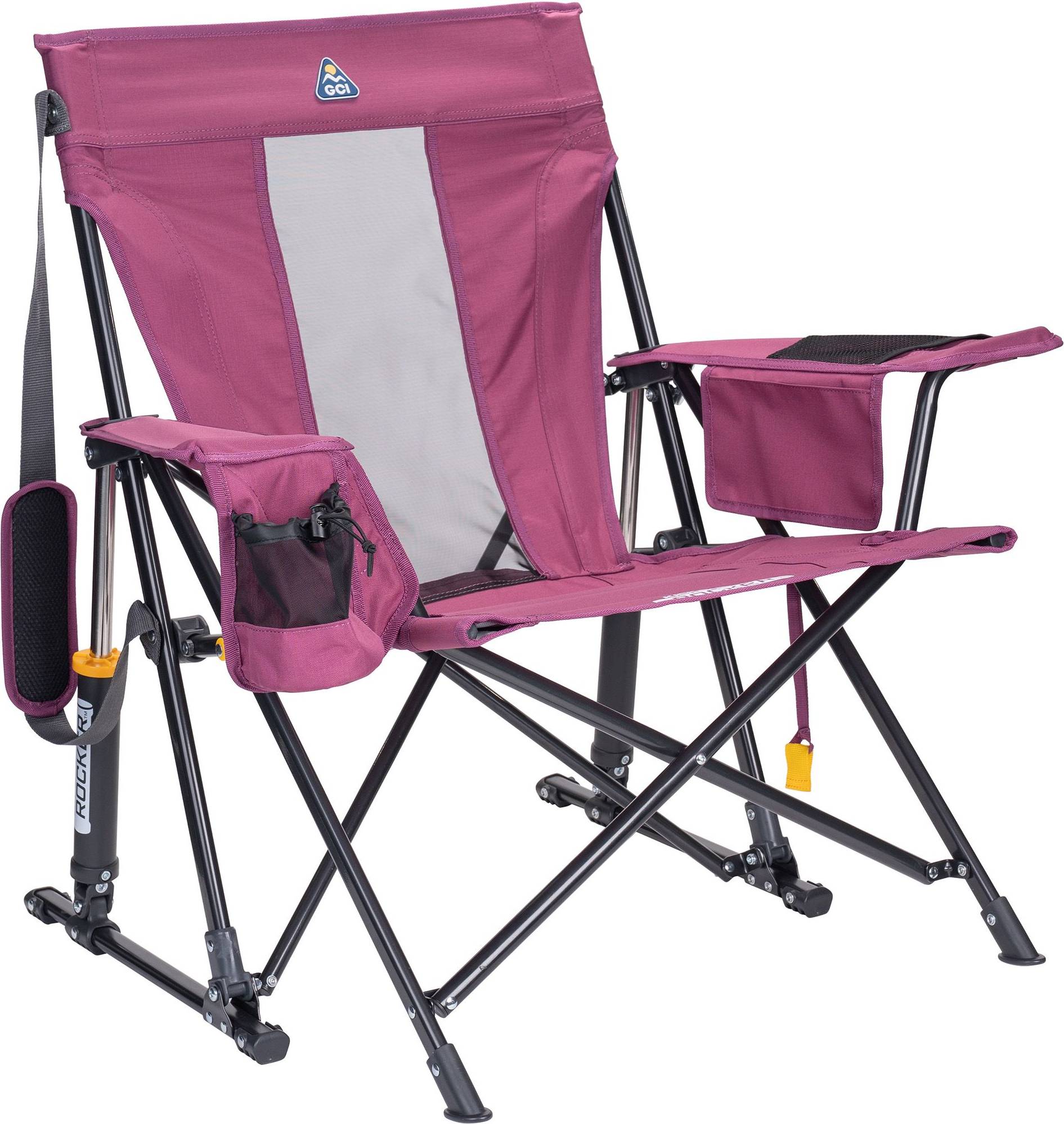Gci rocker GCI Outdoor Kickback Rocker Chair 2.0 Berry