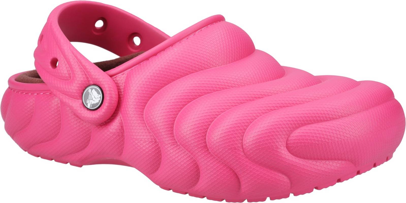 Crocs Klassisk Fodrad Overpuff Clog - Rosa