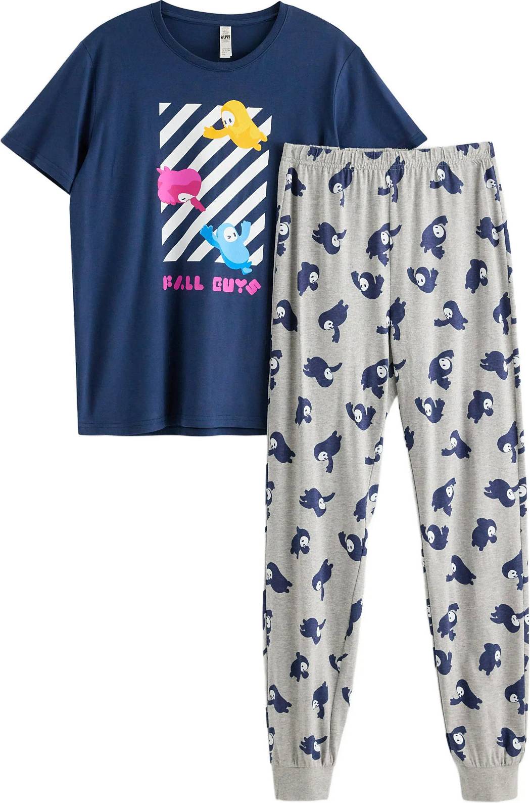 Lindex Fall Guys Pyjama Set - Navy