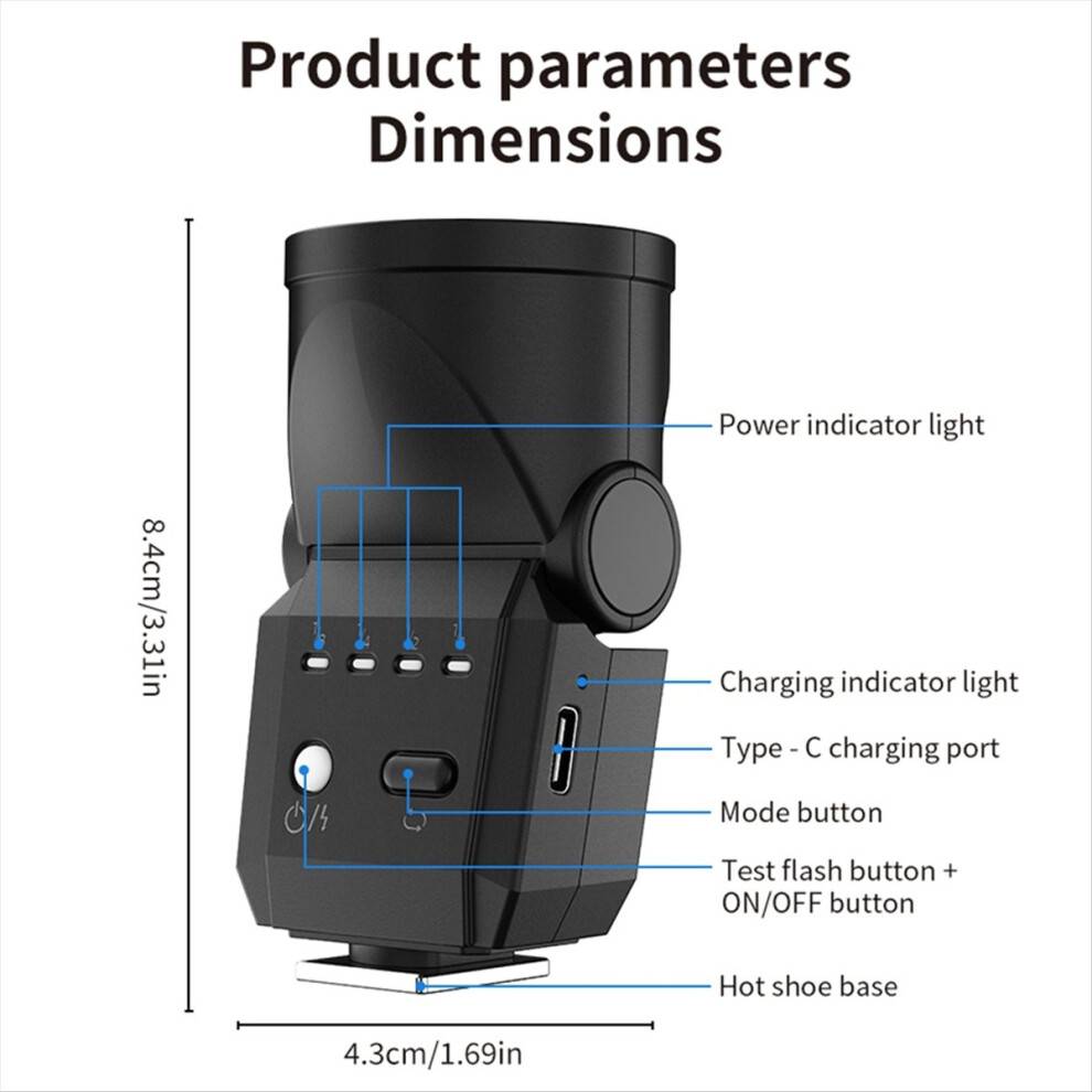 Universal Retro Mini Flash Micro Single Camera