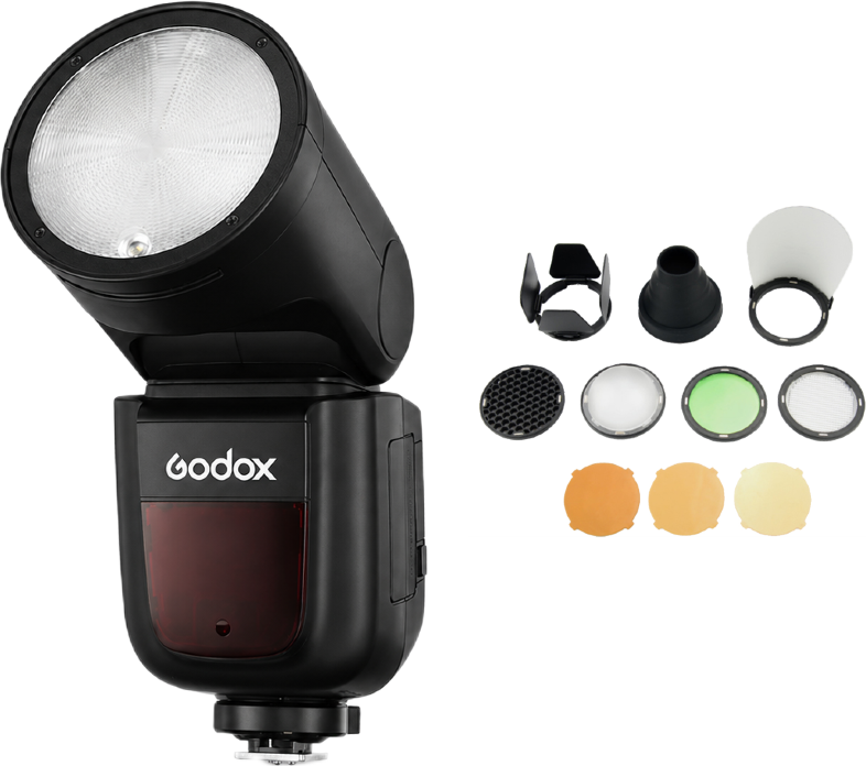 Godox Speedlite V1Pro Nikon AK-R1 Accessory Kit