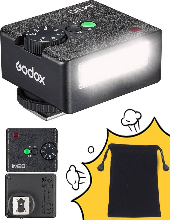 Godox iM30 Mini Camera Flash Speedlite