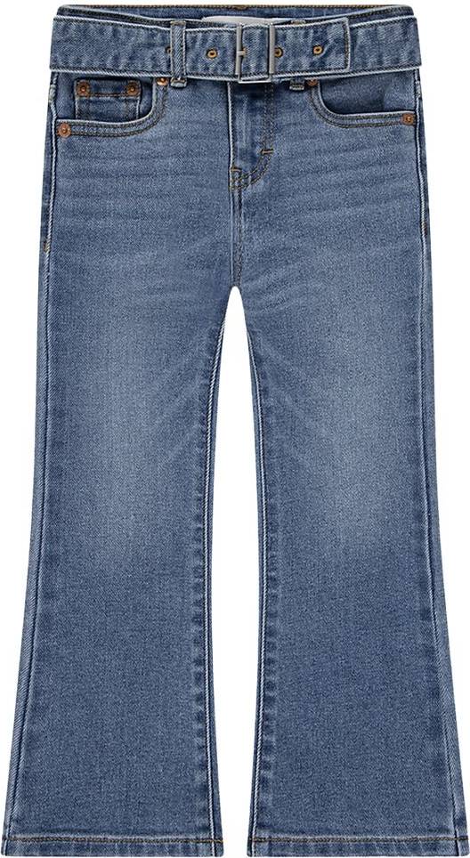 Levi's Regular Rise Flare Jeans With Belt - Blue