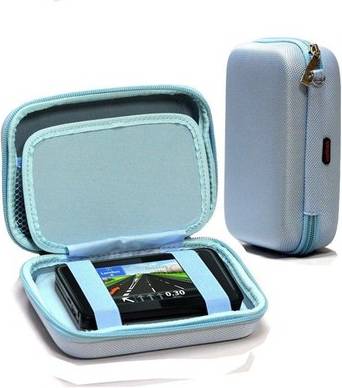 Navitech Blue Case For Tomtom Car Sat Nav Go Basic