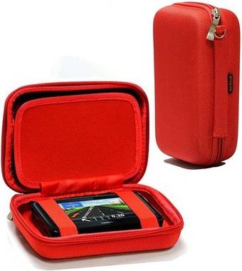 Navitech Red Hard GPS Carry Case RVND 5510