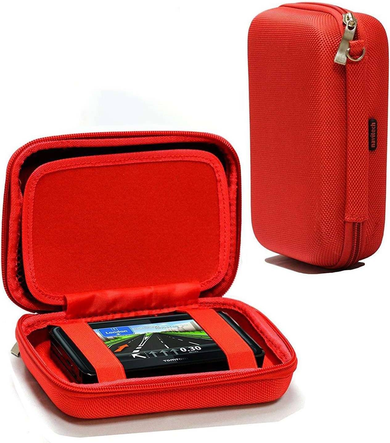 Navitech Red Case For Awesafe Sat Nav