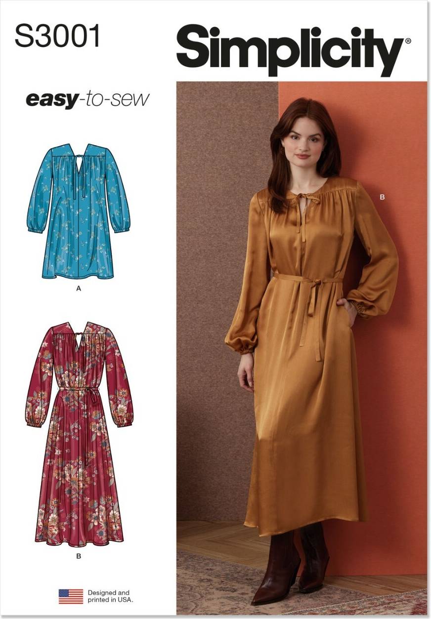 Simplicity Sewing Pattern 3001