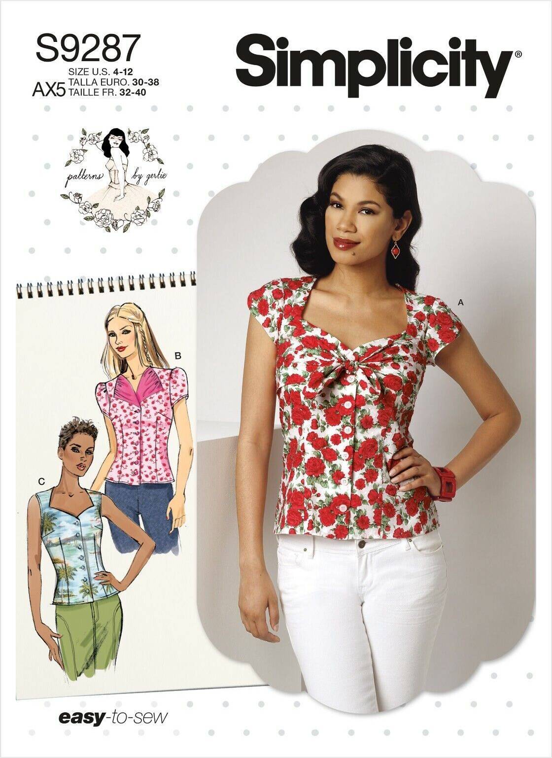 Simplicity Sewing Pattern 9287