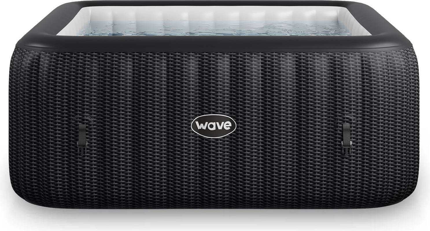 Wave Inflatable Hot Tub 4 6-Person Square