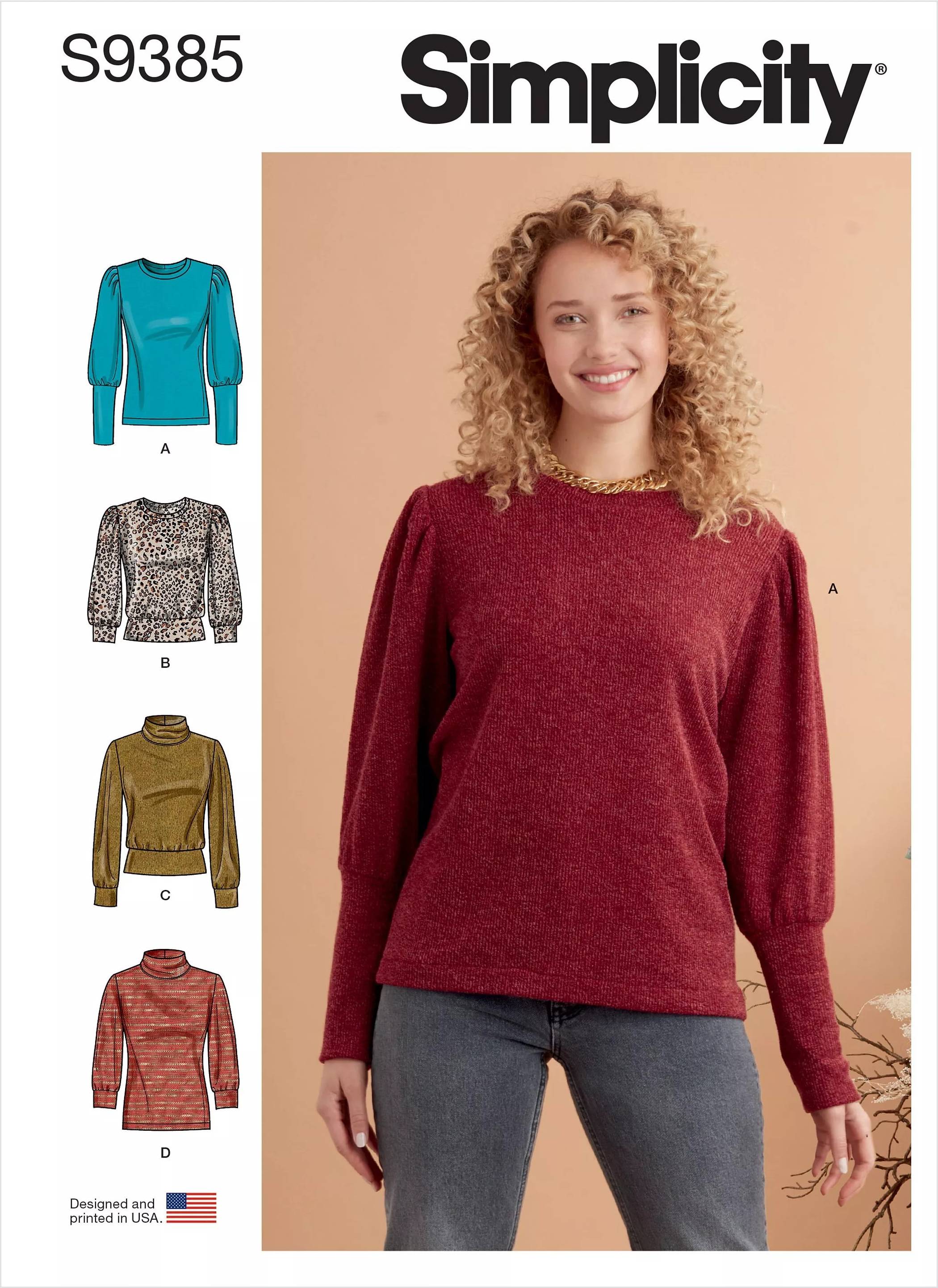 Simplicity Sewing Pattern 9385