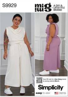 Simplicity Sewing Pattern 9929