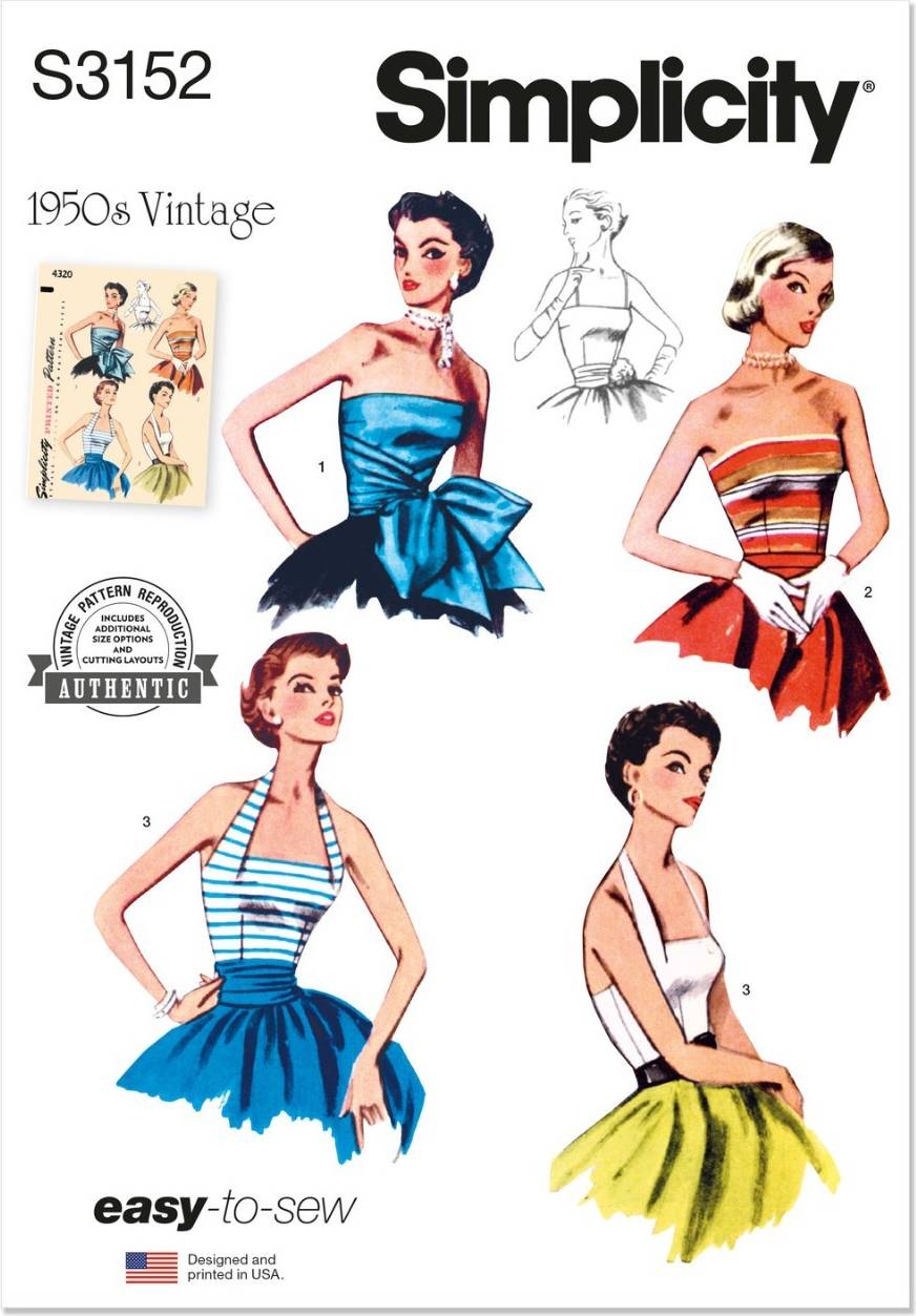 Simplicity Sewing Pattern 3152