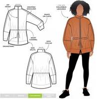 Style Arc Sewing Pattern Columbus Jacket