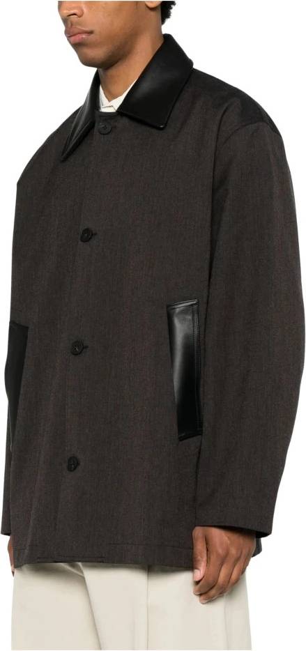 Studio Nicholson Meter Jacket Bomuld - Brun