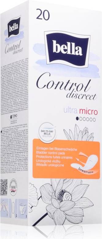 Bella Control Discreet Ultra Micro 20 St