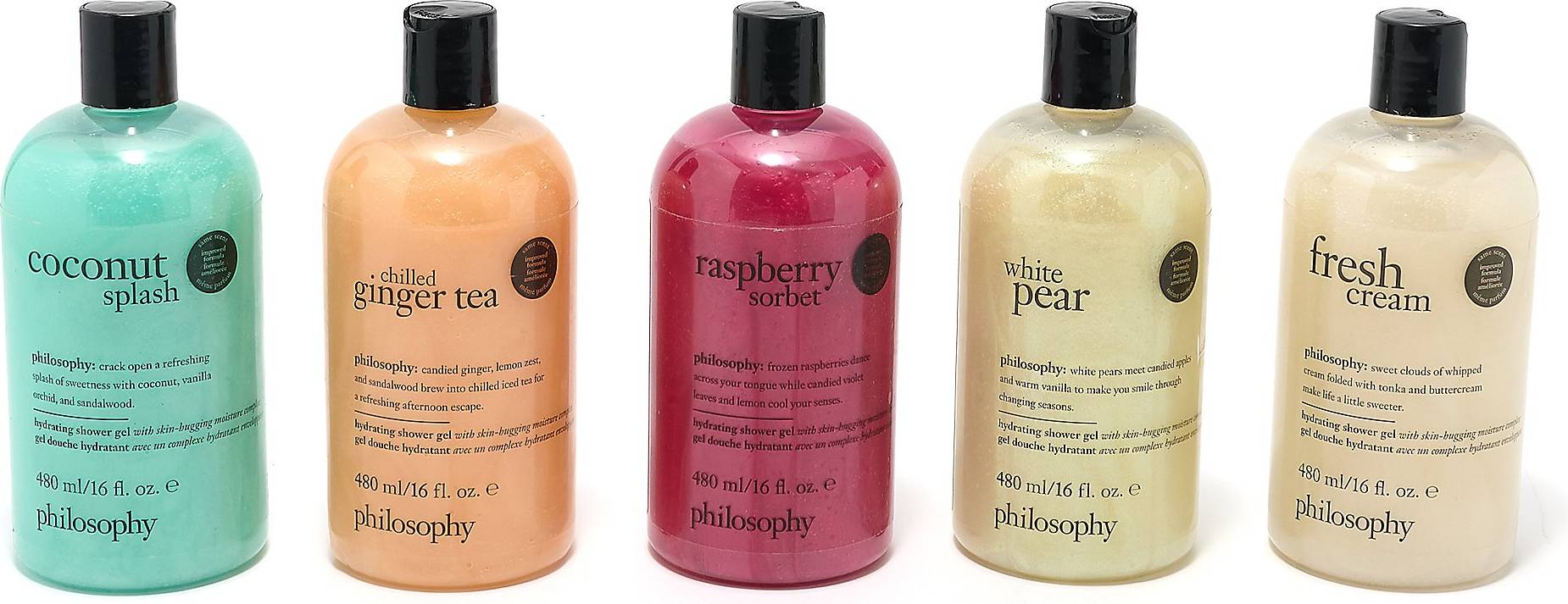 Philosophy Spring Fling Multi-Tasking 16oz Shower Gel 5pc 5-pack