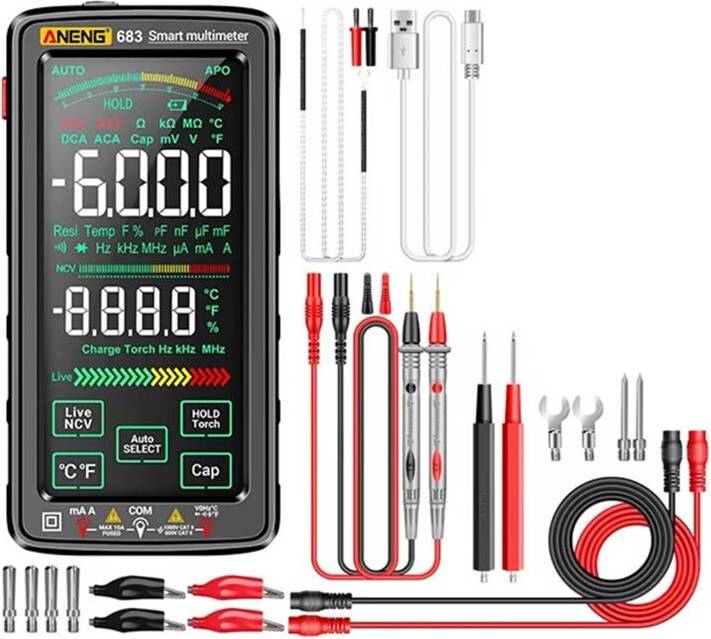 ANENG 683 Multimeter Rechargeable Touch