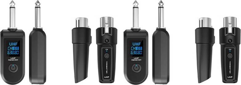 Set Trasmettitore Ricevitore XLR Wireless