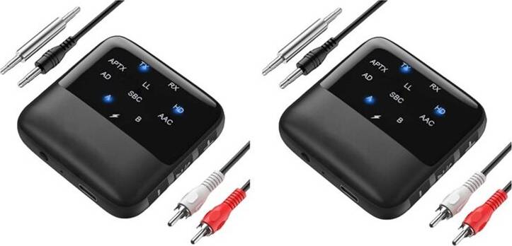 2 Pezzi Ricevitore Trasmettitore APTX HD Wireless