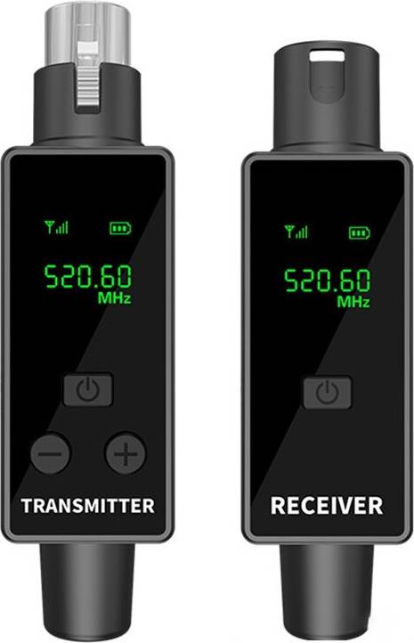 2.4G XLR Adapter Wireless Microphone Transmitter Receiver System