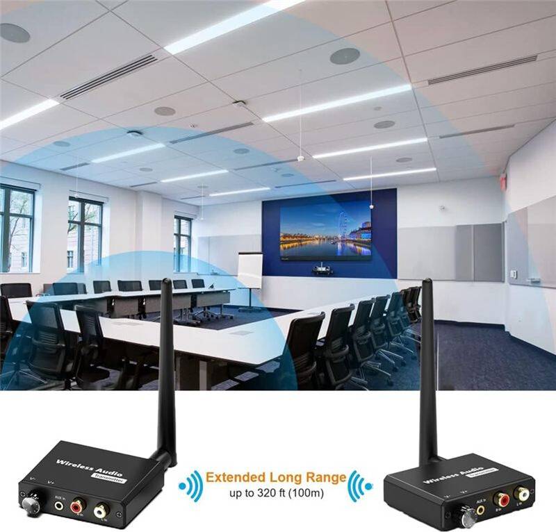 Wireless audio transmitter Typecat Wireless Audio Transmitter Receiver Adapter Kit