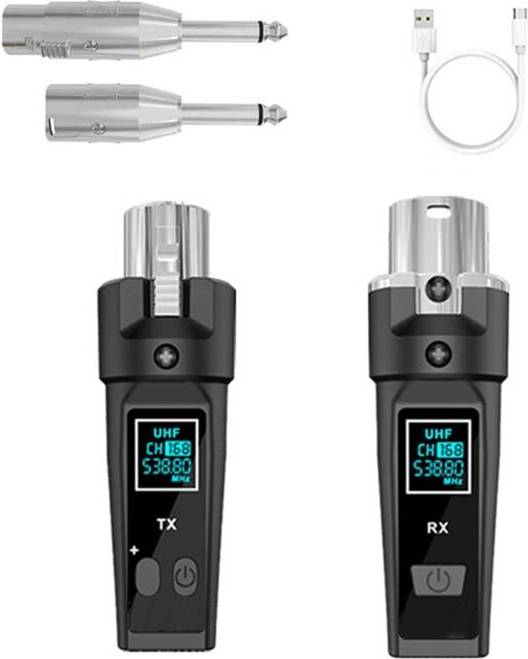 2.4G XLR Wireless Microphone Adapter System