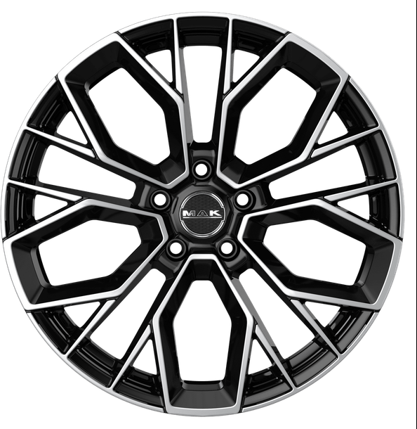 Mak F1022TSBM55WS5X 22 Inch Aluminium Rim