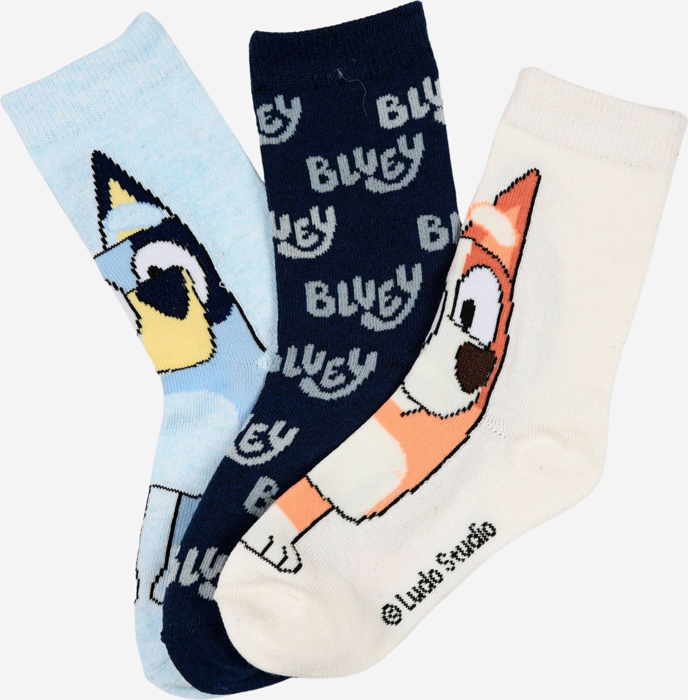 Bluey Strumpor 3-Pack Flerfärgad Socks - Multi/Patterned